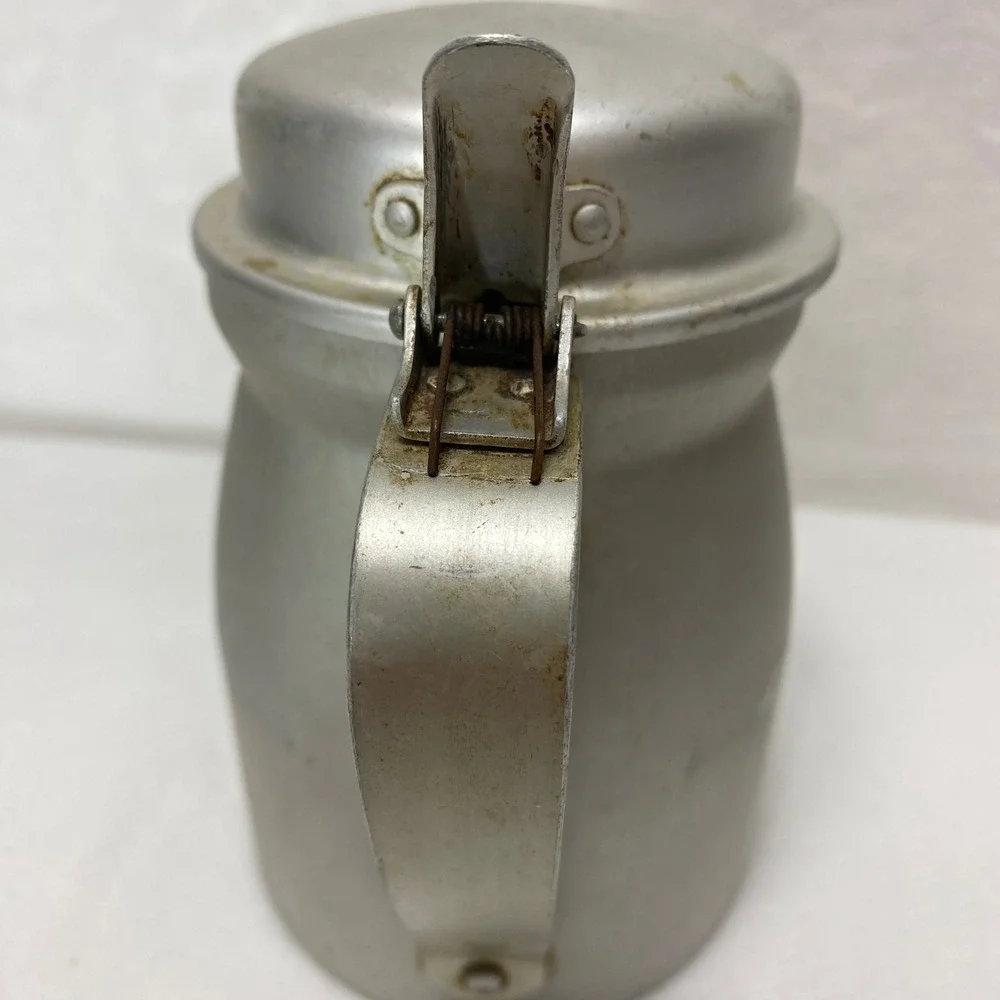 VTG 1940 Pre WWII‎ US Army Aluminum Metal Pitcher Creamer AGM Company